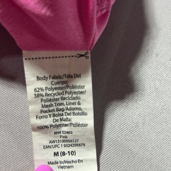 Pink athletic shorts - Picture 6 of 10